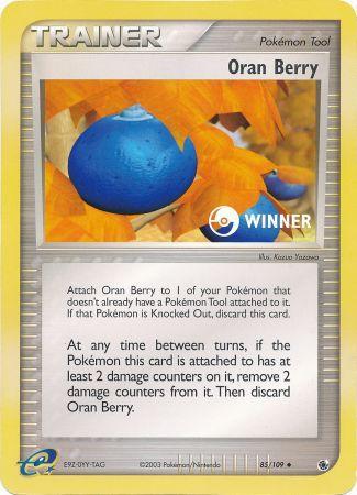 Oran Berry (85/109) (Jumbo Card) [EX: Ruby & Sapphire] | The Time Vault CA