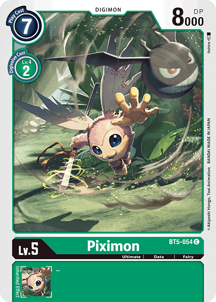 Piximon [BT5-054] [Battle of Omni] | The Time Vault CA