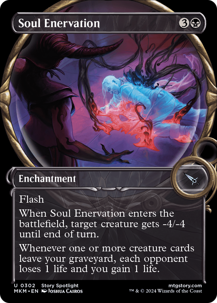 Soul Enervation (Showcase) [Murders at Karlov Manor] | The Time Vault CA