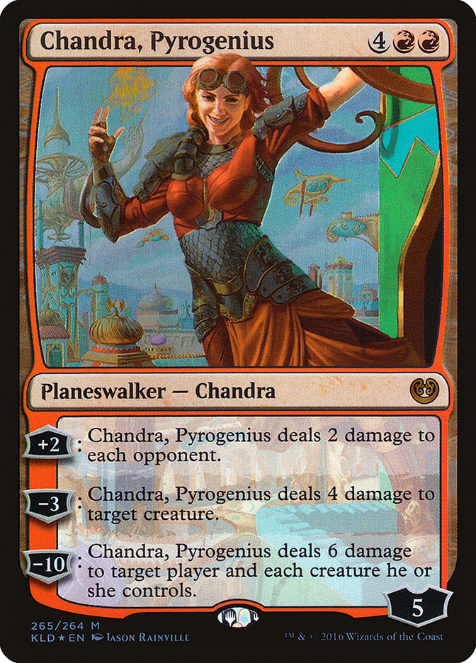 Chandra, Pyrogenius [Kaladesh] | The Time Vault CA