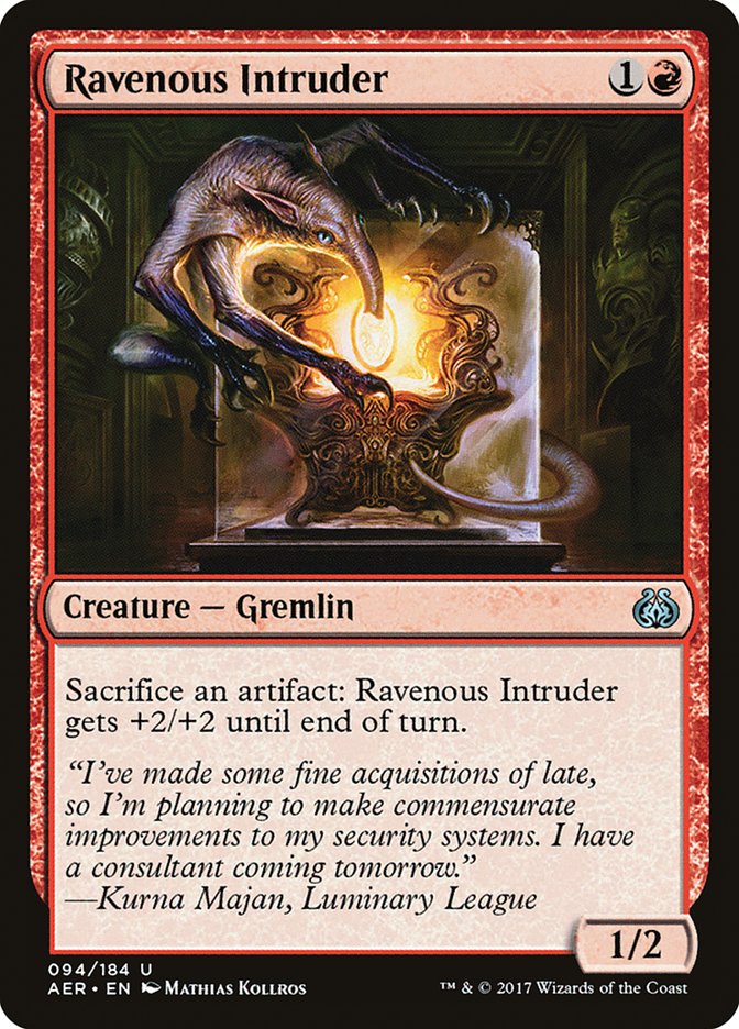 Ravenous Intruder [Aether Revolt] | The Time Vault CA