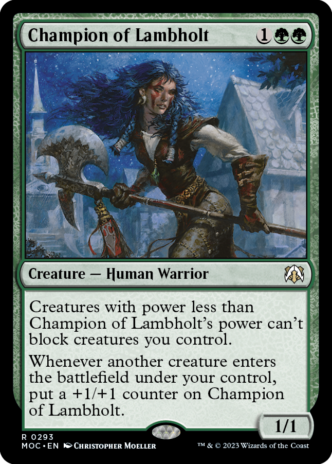 Champion of Lambholt [March of the Machine Commander] | The Time Vault CA