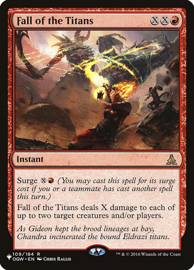 Fall of the Titans [The List] | The Time Vault CA