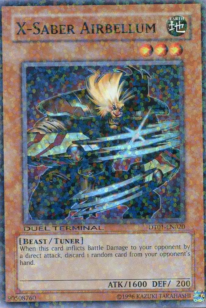 X-Saber Airbellum [DT01-EN020] Super Rare | The Time Vault CA