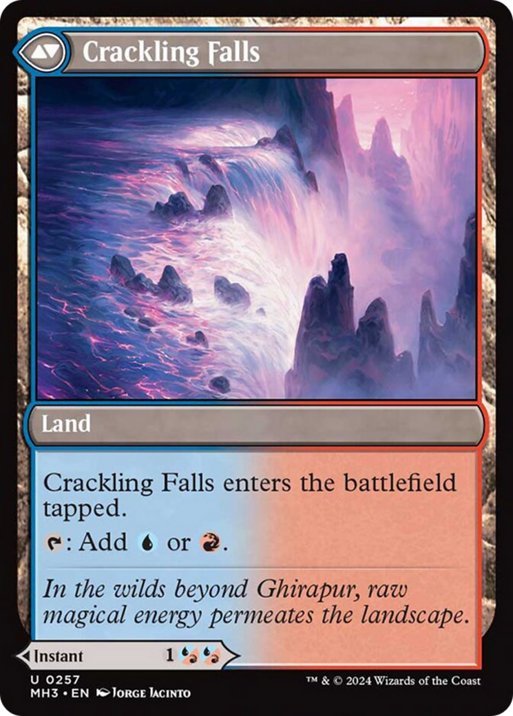 Rush of Inspiration // Crackling Falls [Modern Horizons 3] | The Time Vault CA