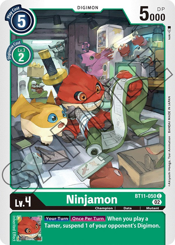 Ninjamon [BT11-050] [Dimensional Phase] | The Time Vault CA