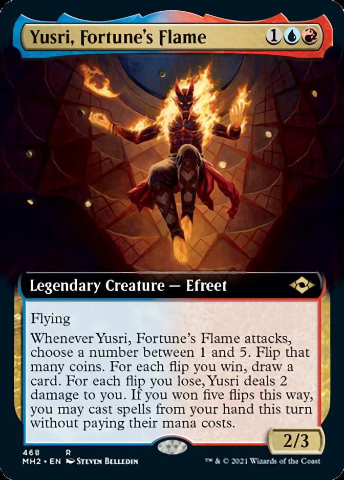 Yusri, Fortune's Flame (Extended Art) [Modern Horizons 2] | The Time Vault CA