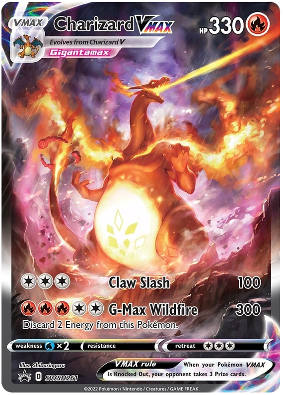 Charizard VMAX (SWSH261) [Sword & Shield: Black Star Promos] | The Time Vault CA