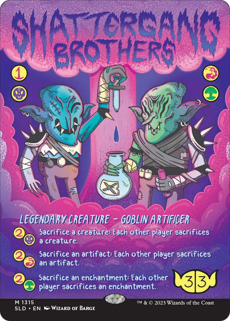 Shattergang Brothers (Rainbow Foil) [Secret Lair Drop Series] | The Time Vault CA