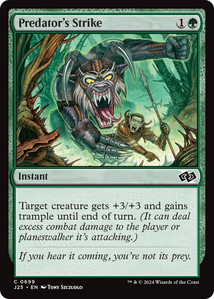 Predator's Strike [Foundations Jumpstart] | The Time Vault CA