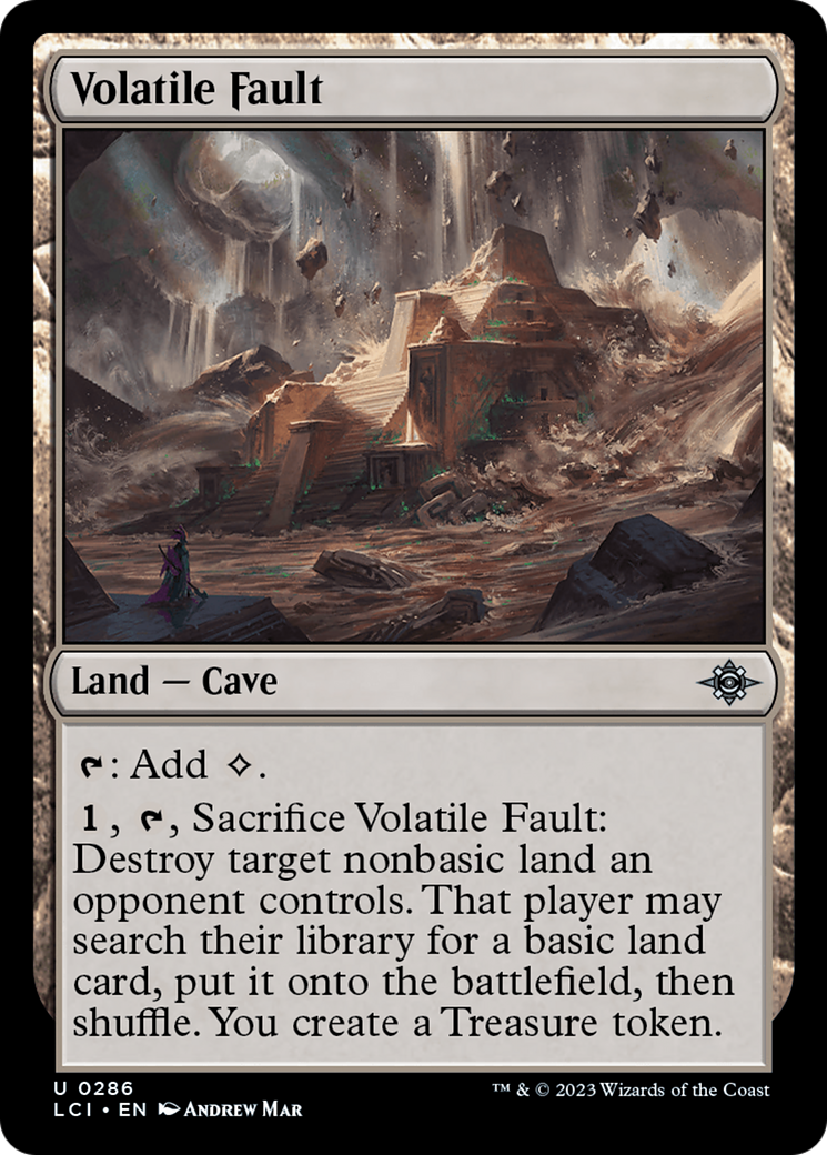 Volatile Fault [The Lost Caverns of Ixalan] | The Time Vault CA