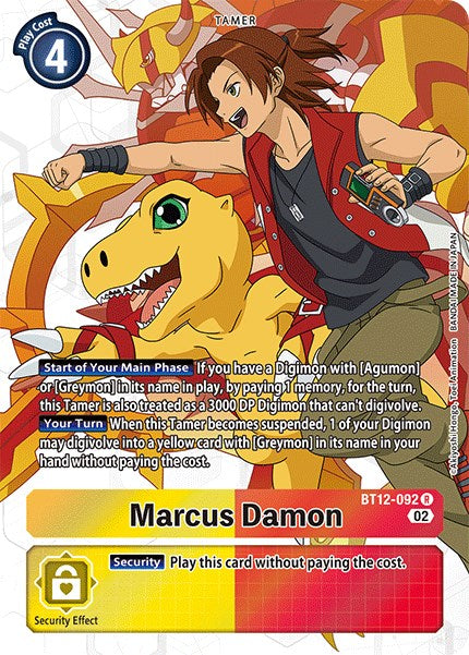 Marcus Damon [BT12-092] (Alternate Art) [Across Time] | The Time Vault CA