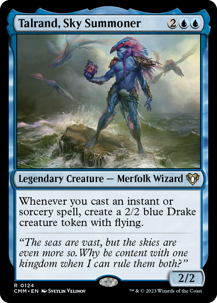 Talrand, Sky Summoner [Commander Masters] | The Time Vault CA