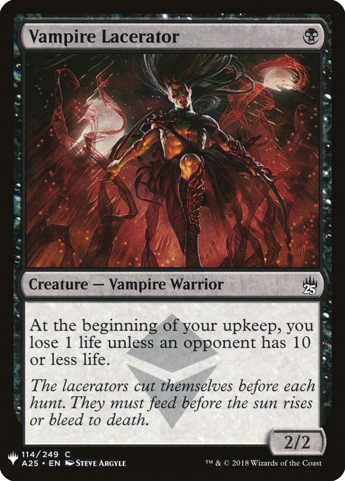 Vampire Lacerator [Mystery Booster] | The Time Vault CA