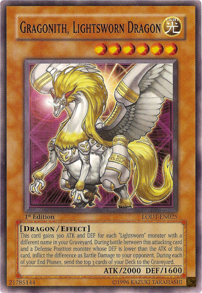 Gragonith, Lightsworn Dragon [LODT-EN025] Common | The Time Vault CA