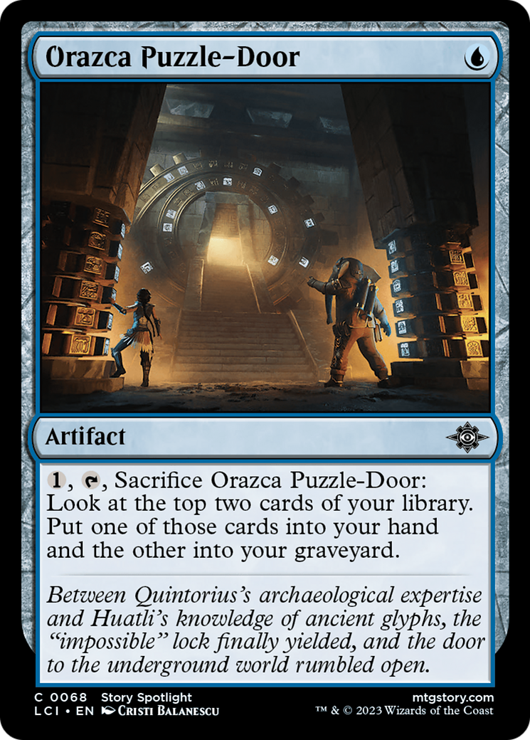 Orazca Puzzle-Door [The Lost Caverns of Ixalan] | The Time Vault CA