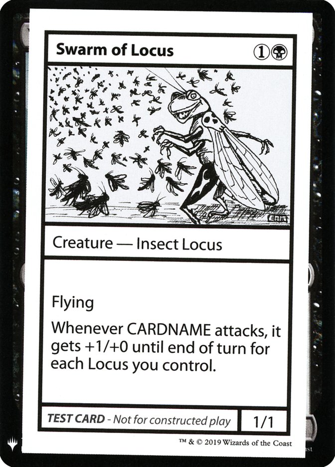 Swarm of Locus [Mystery Booster Playtest Cards] | The Time Vault CA