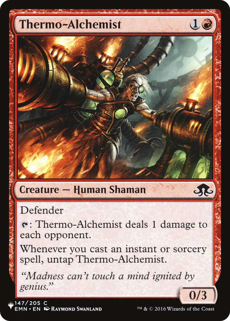 Thermo-Alchemist [The List] | The Time Vault CA