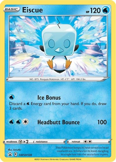 Eiscue (SWSH128) [Sword & Shield: Black Star Promos] | The Time Vault CA