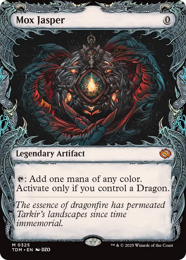 Mox Jasper (Showcase) [Tarkir: Dragonstorm] | The Time Vault CA