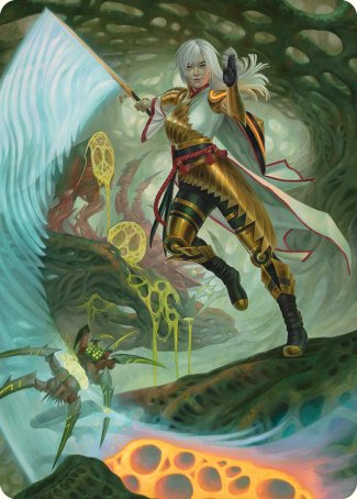 The Eternal Wanderer Art Card [Phyrexia: All Will Be One Art Series] | The Time Vault CA