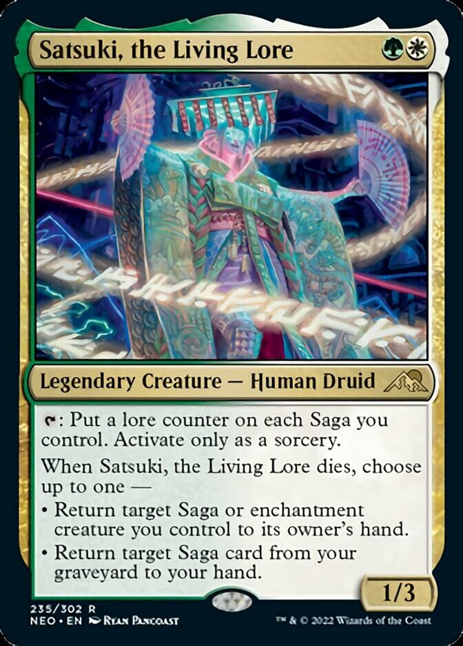 Satsuki, the Living Lore [Kamigawa: Neon Dynasty] | The Time Vault CA