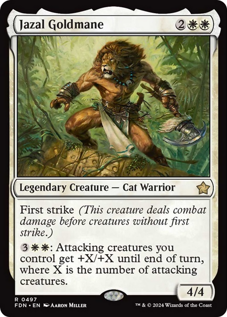 Jazal Goldmane [Foundations] | The Time Vault CA