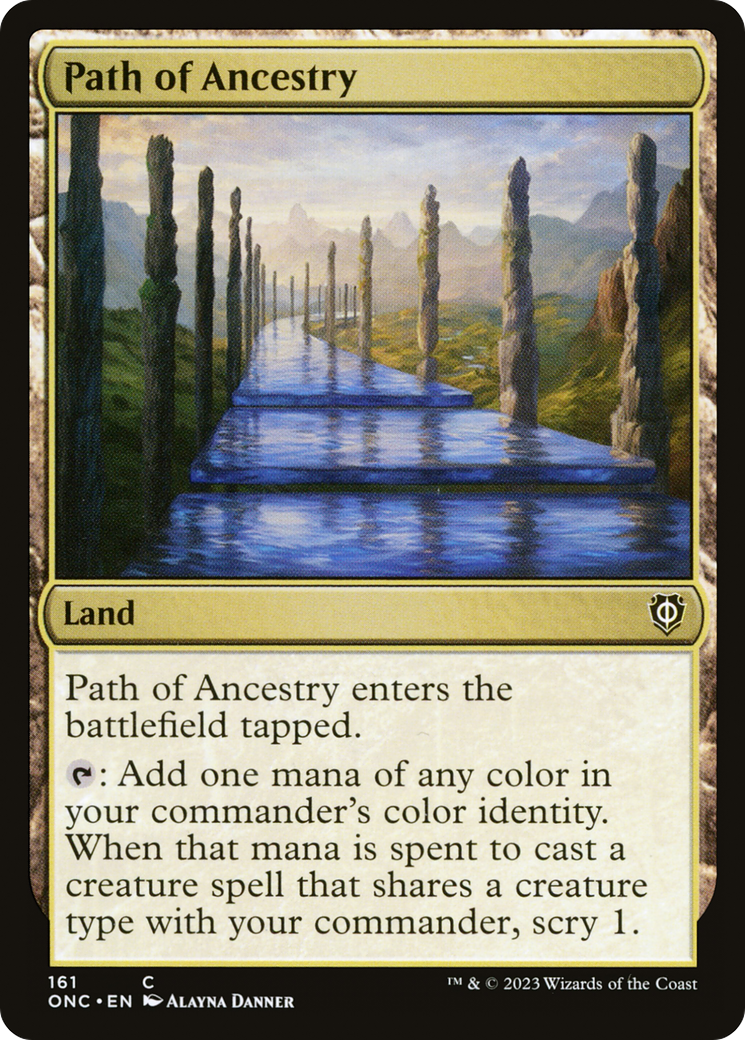 Path of Ancestry [Phyrexia: All Will Be One Commander] | The Time Vault CA