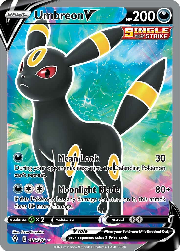 Umbreon V (188/203) [Sword & Shield: Evolving Skies] | The Time Vault CA