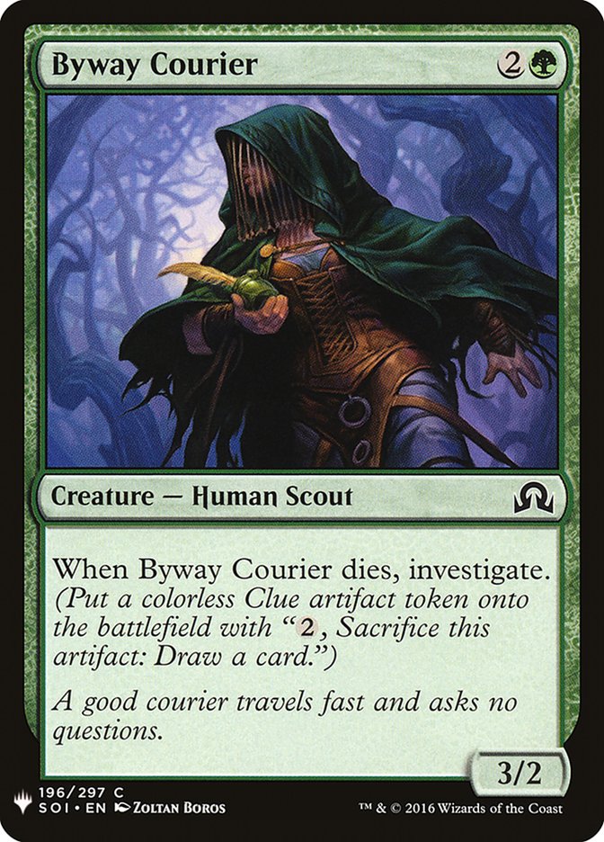 Byway Courier [Mystery Booster] | The Time Vault CA