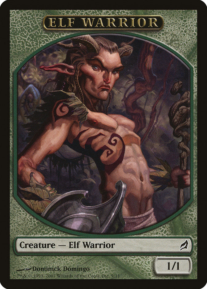 Elf Warrior Token [Lorwyn Tokens] | The Time Vault CA