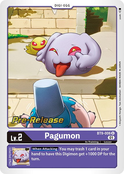 Pagumon [BT9-006] [X Record Pre-Release Promos] | The Time Vault CA
