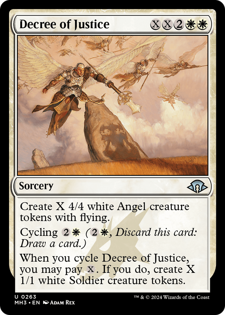 Decree of Justice [Modern Horizons 3] | The Time Vault CA