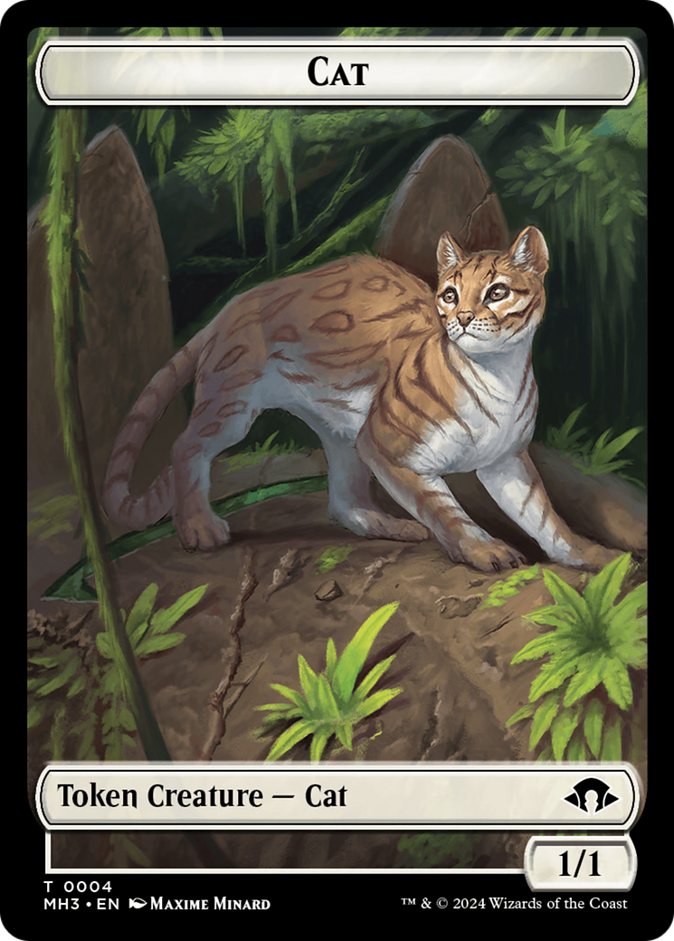 Cat // Energy Reserve Double-Sided Token [Modern Horizons 3 Tokens] | The Time Vault CA