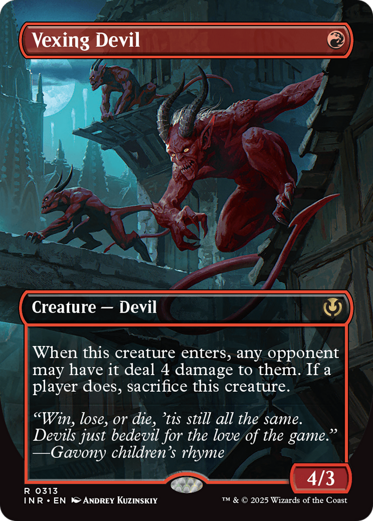 Vexing Devil [Innistrad Remastered] | The Time Vault CA