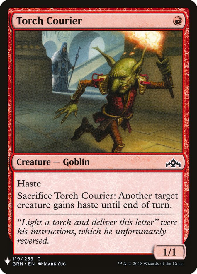 Torch Courier [Mystery Booster] | The Time Vault CA