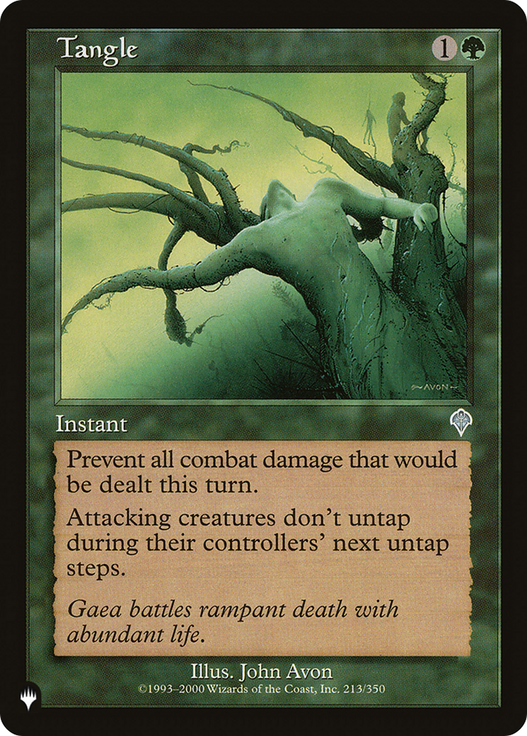 Tangle [The List] | The Time Vault CA