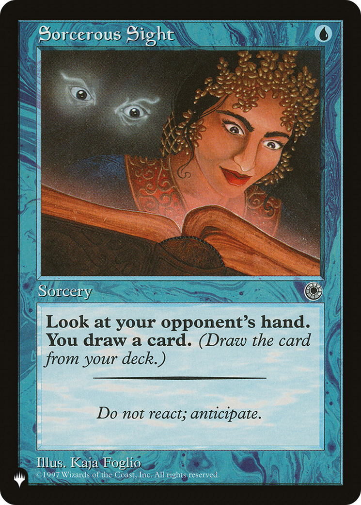 Sorcerous Sight [The List] | The Time Vault CA