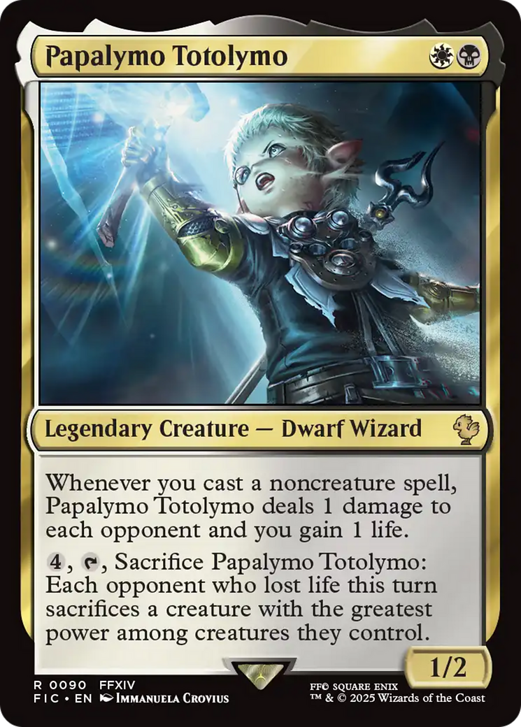 Papalymo Totolymo [FINAL FANTASY Commander] | The Time Vault CA