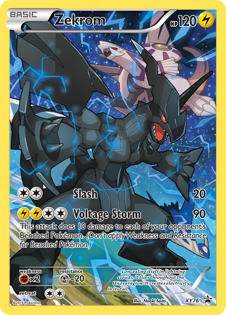 Zekrom (XY76) [XY: Black Star Promos] | The Time Vault CA