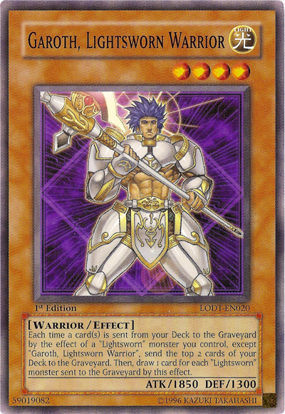 Garoth, Lightsworn Warrior [LODT-EN020] Common | The Time Vault CA