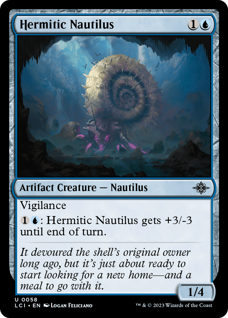 Hermitic Nautilus [The Lost Caverns of Ixalan] | The Time Vault CA