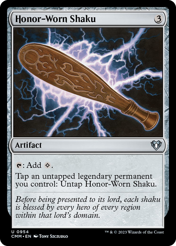 Honor-Worn Shaku [Commander Masters] | The Time Vault CA