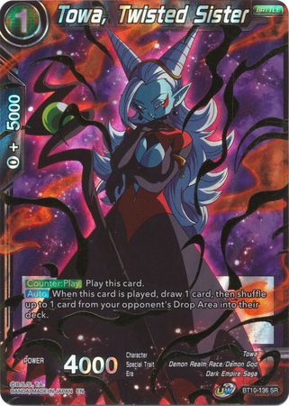 Towa, Twisted Sister (BT10-136) [Rise of the Unison Warrior 2nd Edition] | The Time Vault CA