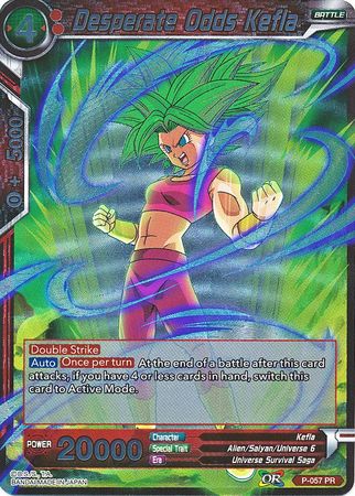 Desperate Odds Kefla (P-057) [Promotion Cards] | The Time Vault CA