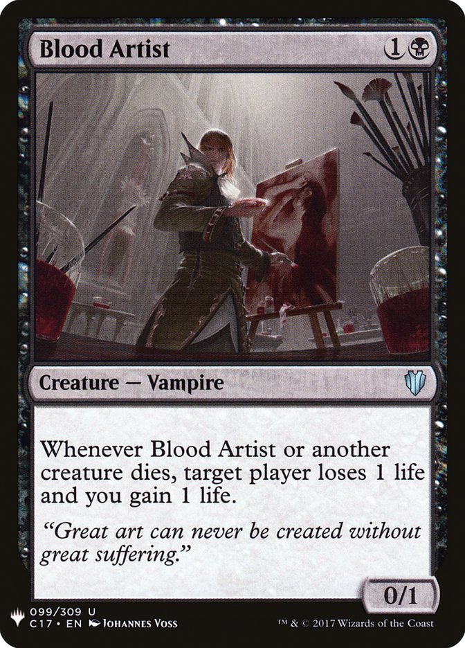 Blood Artist [Mystery Booster] | The Time Vault CA