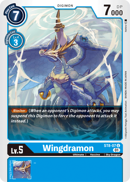 Wingdramon [ST8-07] [Starter Deck: Ulforce Veedramon] | The Time Vault CA