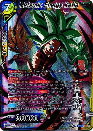 Meteoric Energy Kefla (SPR) (BT7-121) [Assault of the Saiyans] | The Time Vault CA
