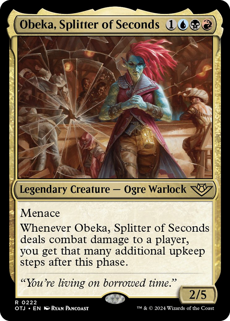 Obeka, Splitter of Seconds [Outlaws of Thunder Junction] | The Time Vault CA