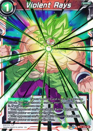 Violent Rays (BT11-030) [Vermilion Bloodline] | The Time Vault CA